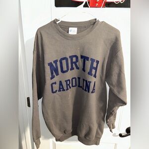 Grey UNC crewneck size M